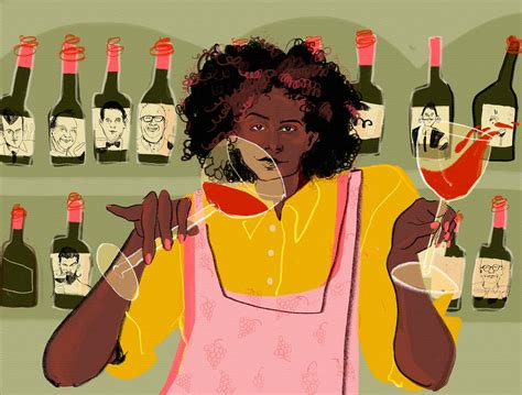 Afrocentric woman magic winery